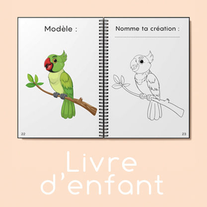 impression livre enfant spirale